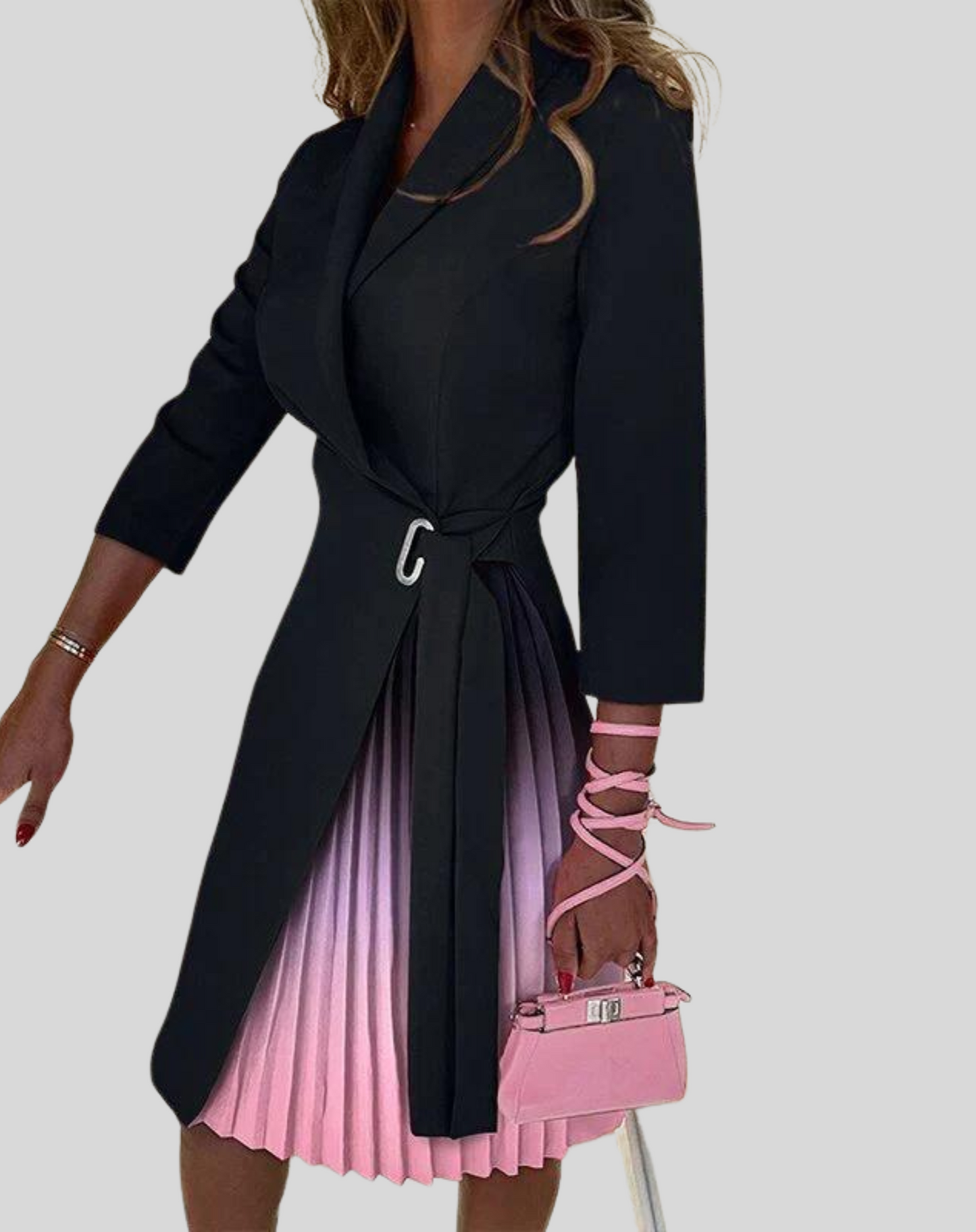 black,pink
