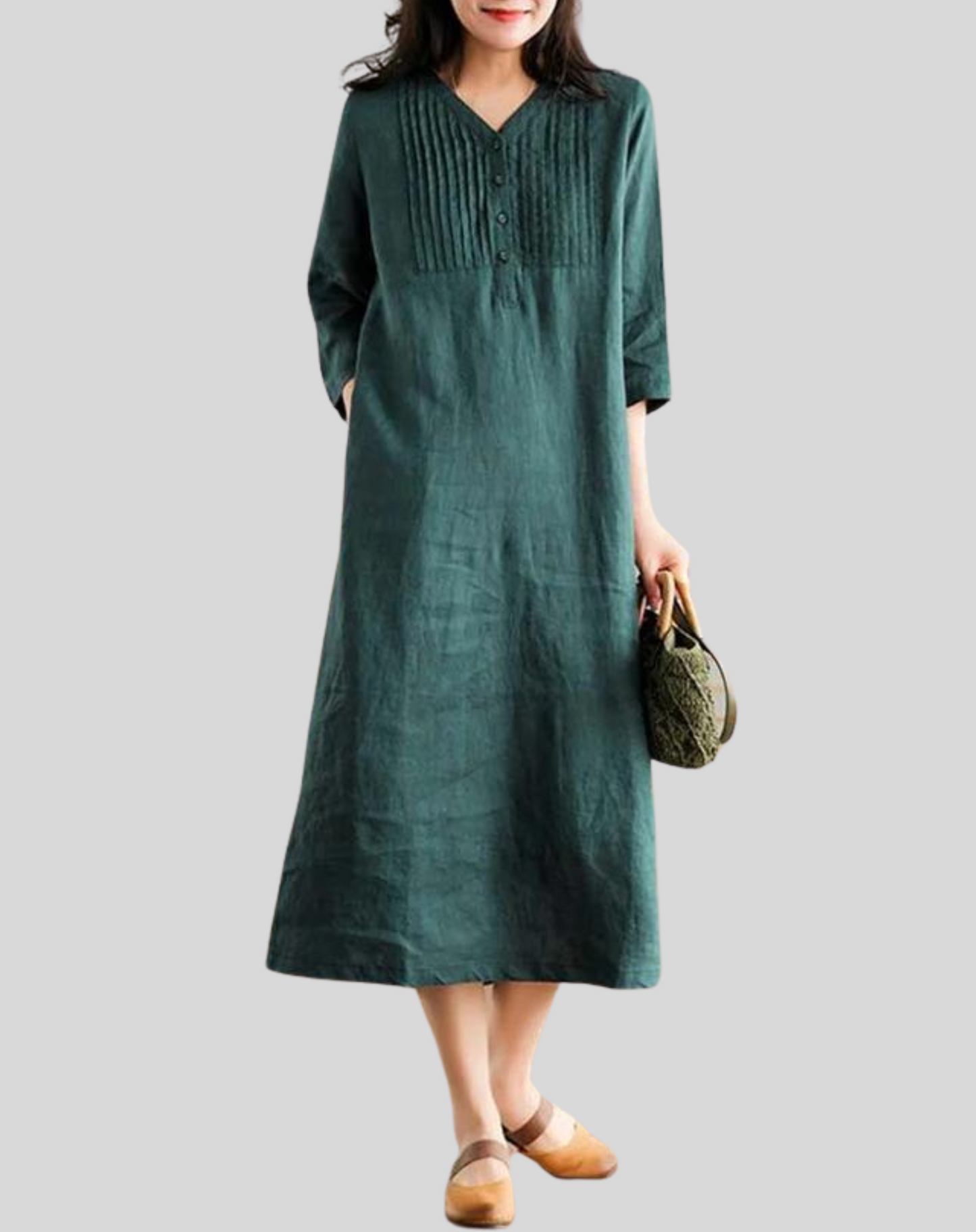 Women's Elegant Insulated Winter Dress with Robust Design-3