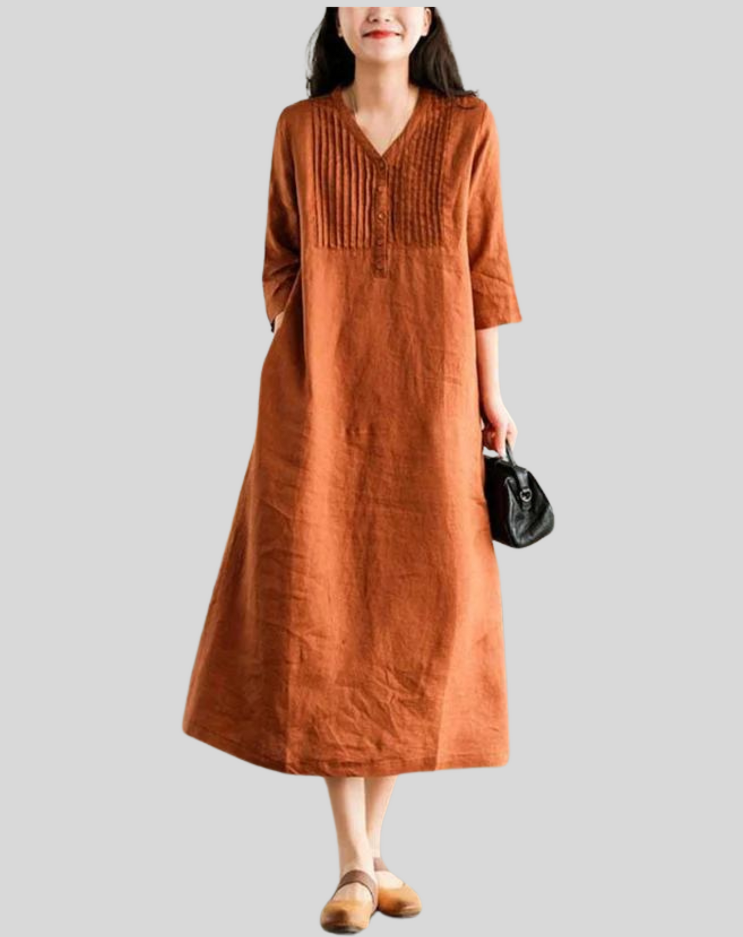 Women's Elegant Insulated Winter Dress with Robust Design-4