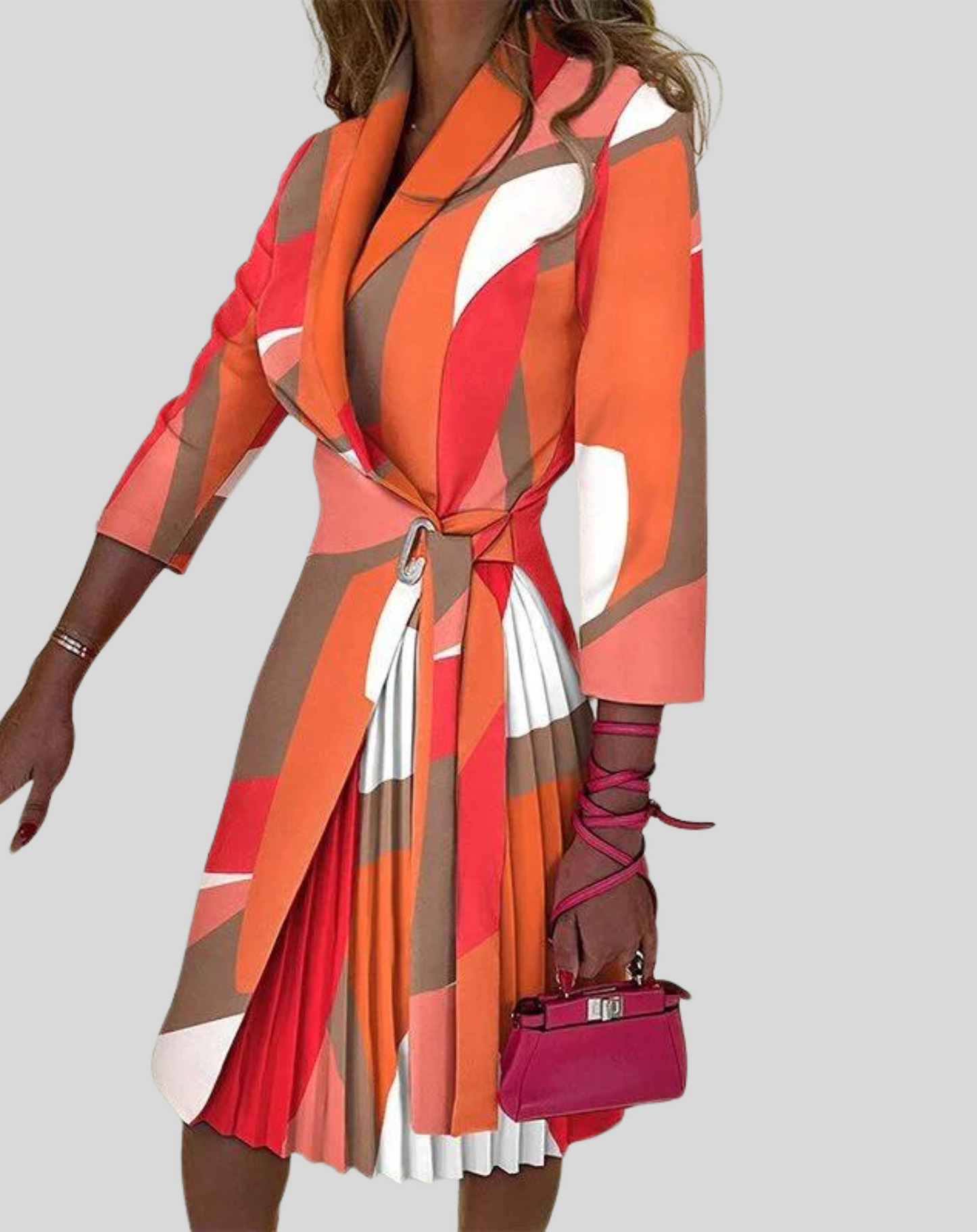 pink,orange