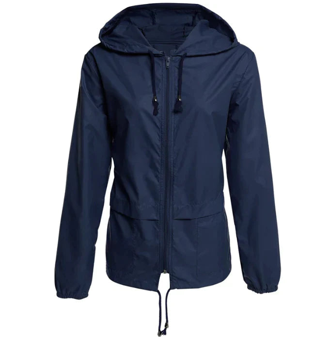 Casual rain jacket womens best sale