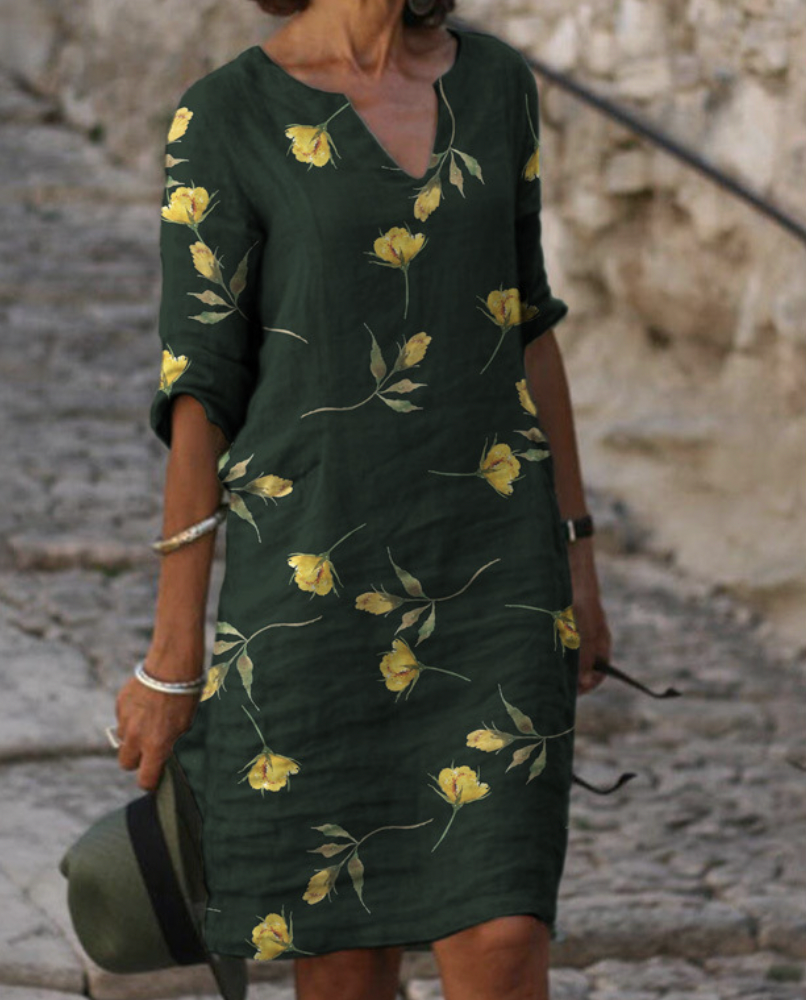 Variant image for Women's Stylish Premium Fabric Maxi Dress with Flattering Silhouette-5