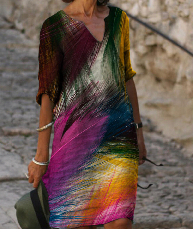 Variant image for Women's Stylish Premium Fabric Maxi Dress with Flattering Silhouette-10