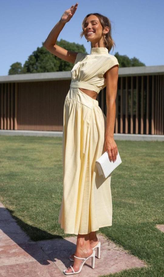 Trinelle - Breathable Summer Long Dress for Women