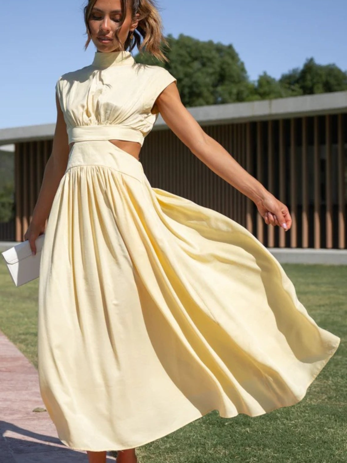 Fianna - Lightweight Summer Long Dress for Women