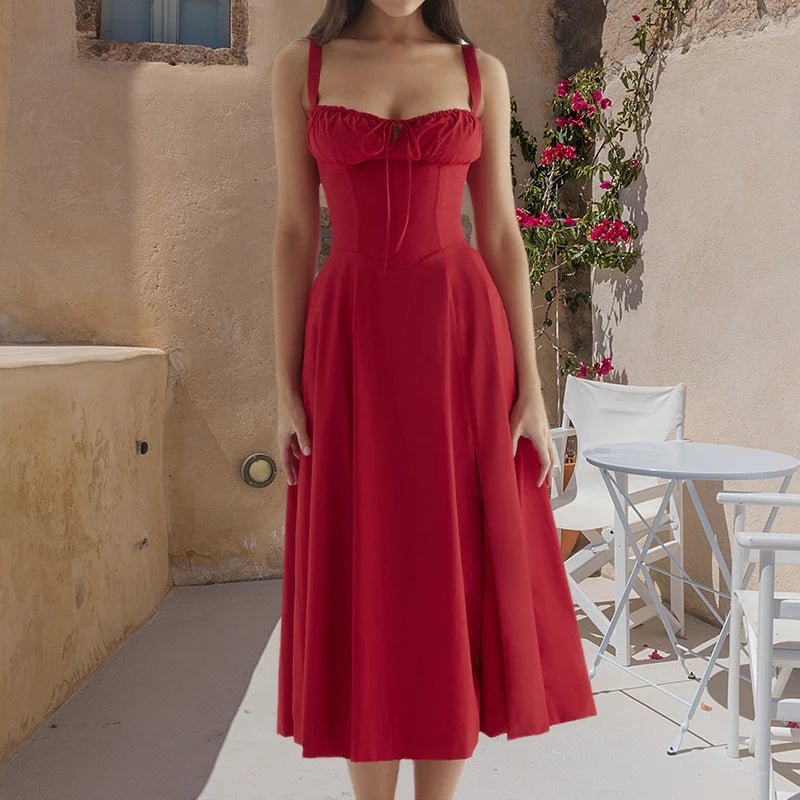 Zirelle - Elegant Summer Midi Dress for Women