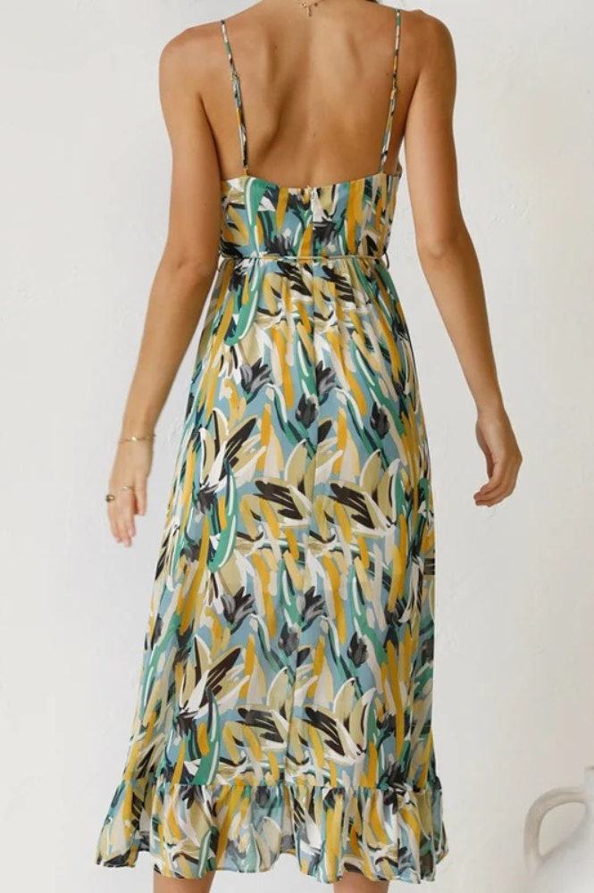 Zaniyah - Elegant Midi Dress for Women