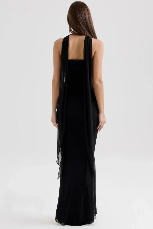 Llinos - Elegant Mesh Cocktail Dress for Women