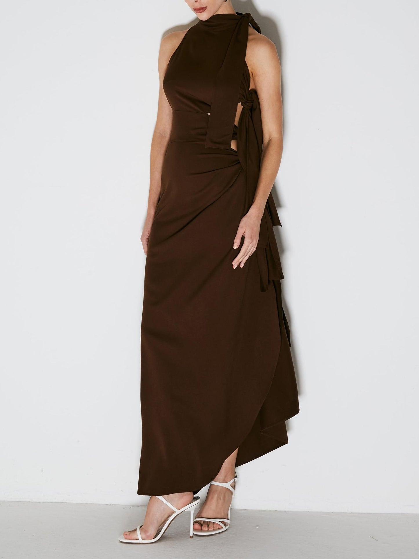 Urelia - Elegant Viscose Maxi Dress for Women