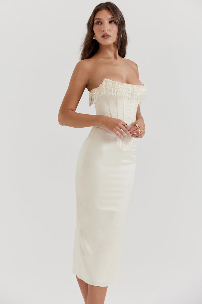 Ottilie - Embellished Strapless Dress for Women