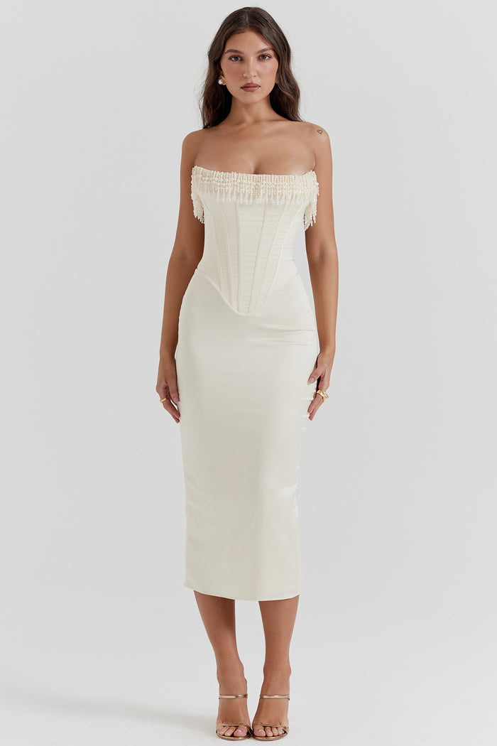 Ottilie - Embellished Strapless Dress for Women