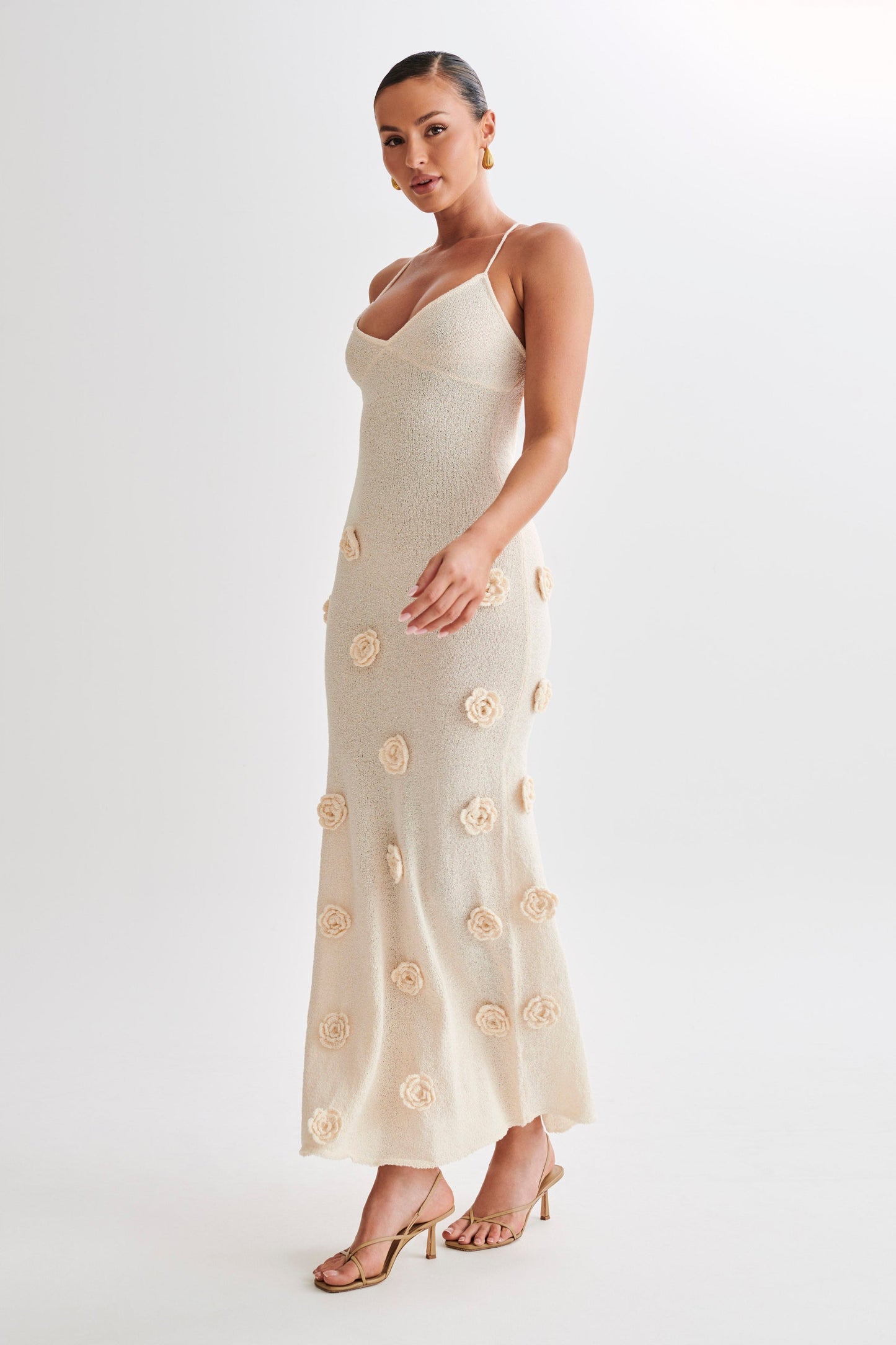 Amaris - Floral Bodycon Dress for Women