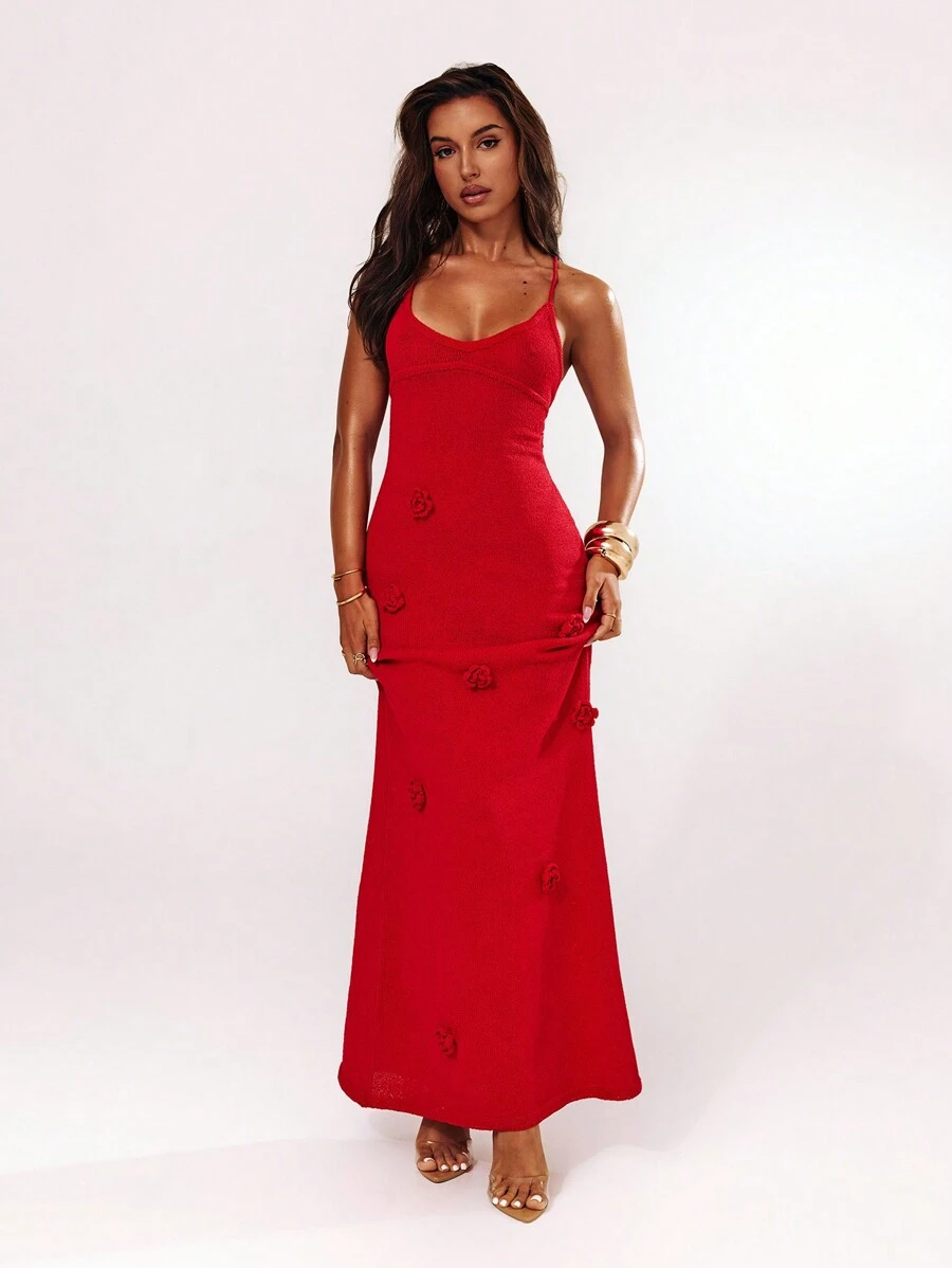 Amaris - Floral Bodycon Dress for Women