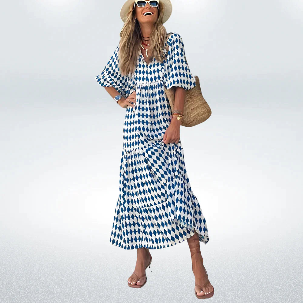 Women's Stylish Premium Fabric Dress with Trendy Design-6