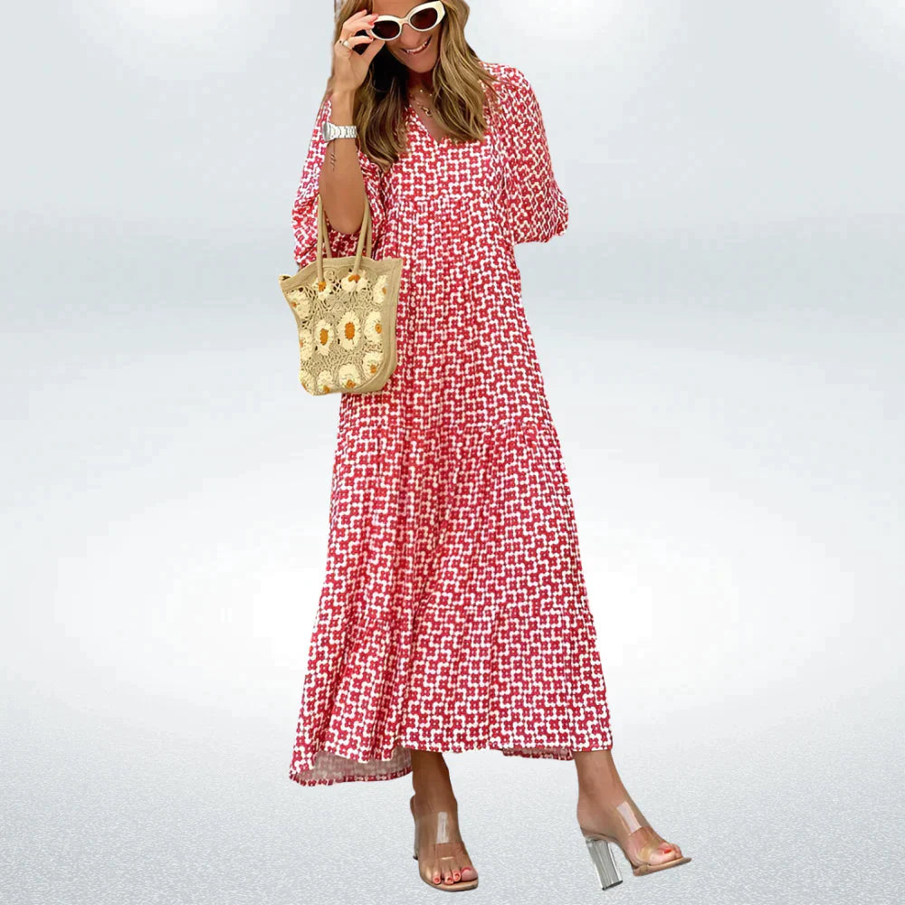 Variant image for Women's Stylish Premium Fabric Dress with Trendy Design-14