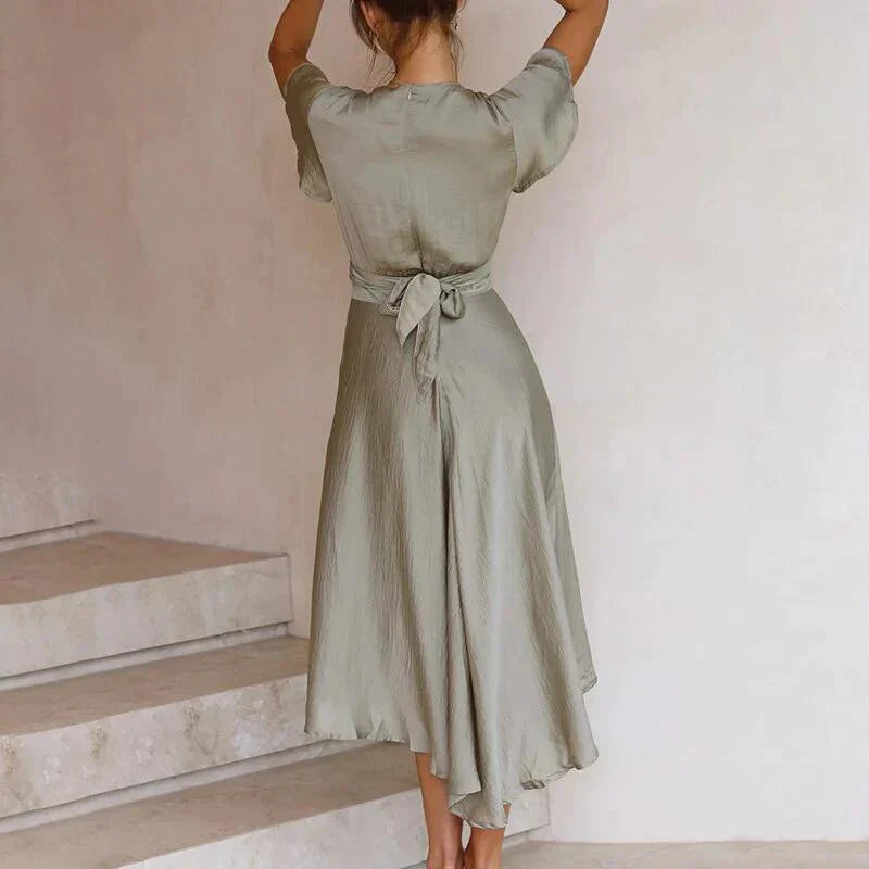 Zemira - Lightweight Elegant Midi Dress for Women