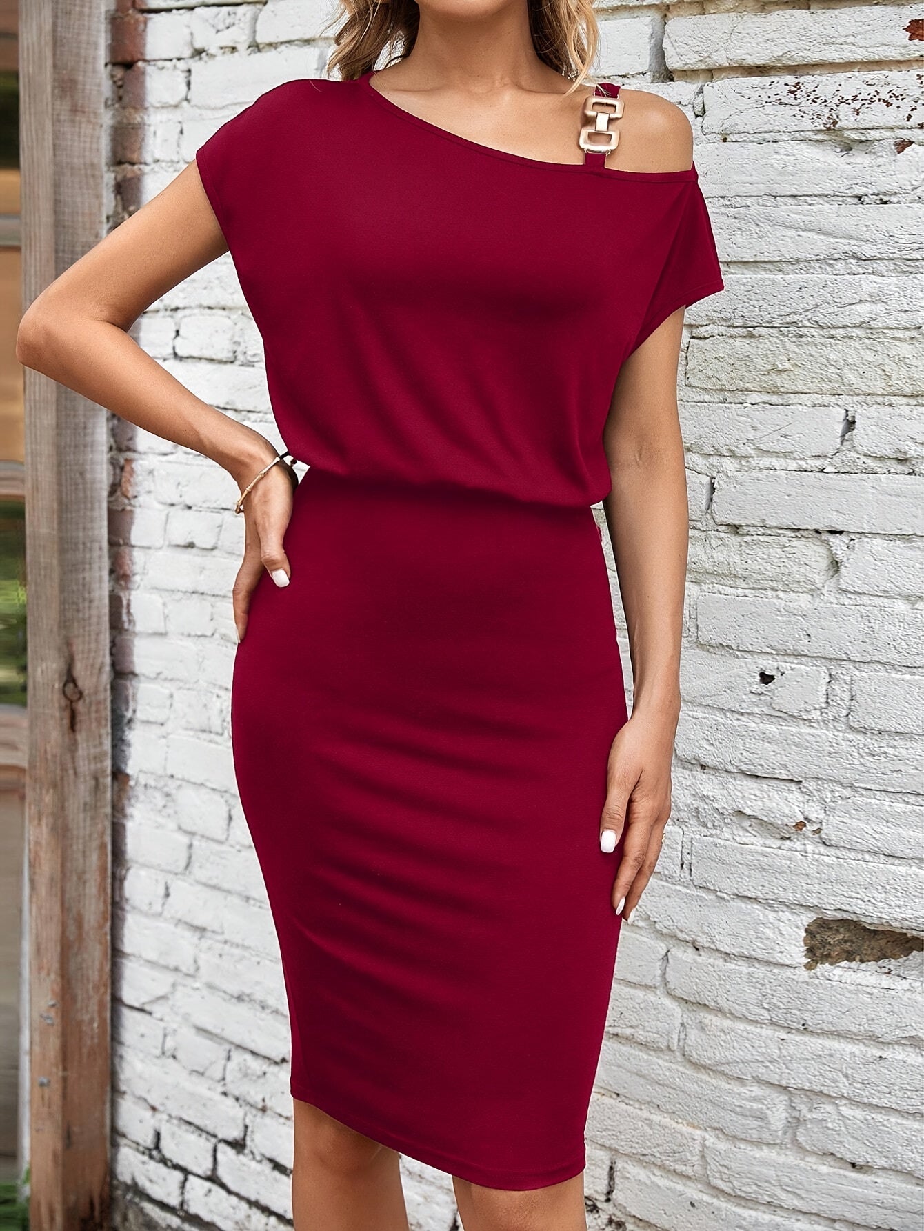 Women's cold shoulder summer dresses sale