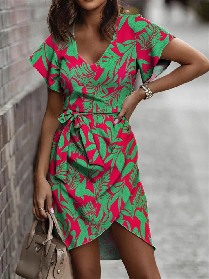 Variant image for Women's Elegant Lightweight Summer Dress with Chic Design-2
