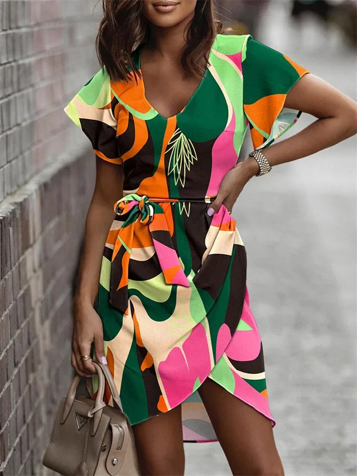 Variant image for Women's Elegant Lightweight Summer Dress with Chic Design-28
