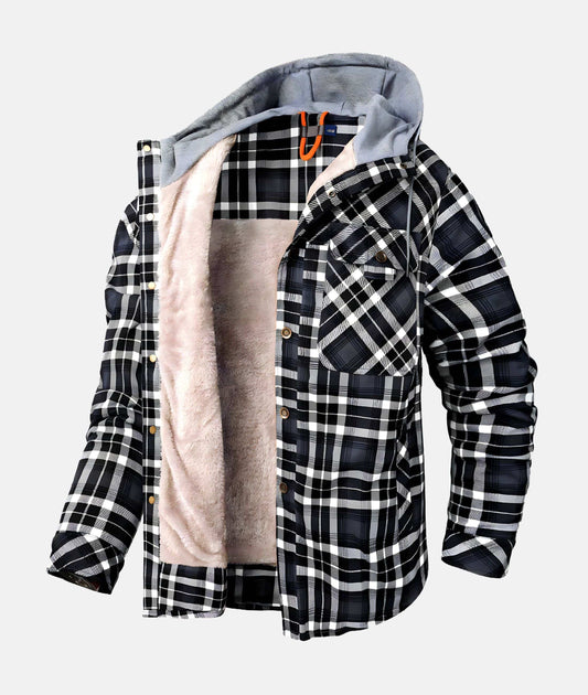 Tyrese - Checked Flannel Jacket - Casual - Modern Style - Ideal for Winter