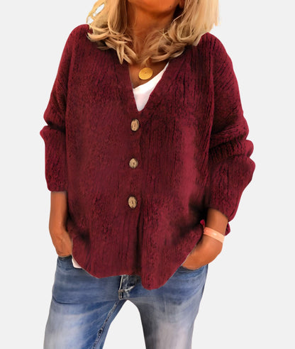 Quetzal - Cardigan With V-Neck - Casual - Modern Style - Everyday Wear