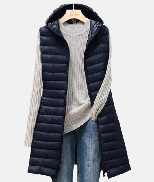 Terrell - Light Quilted Long Jacket - Casual - Modern Style - Ideal for Winter