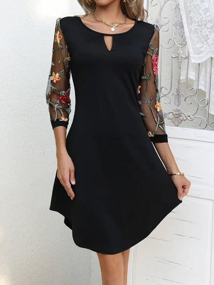 Ross - Midi Dress - Casual - Light Formal Style - Ideal For Parties