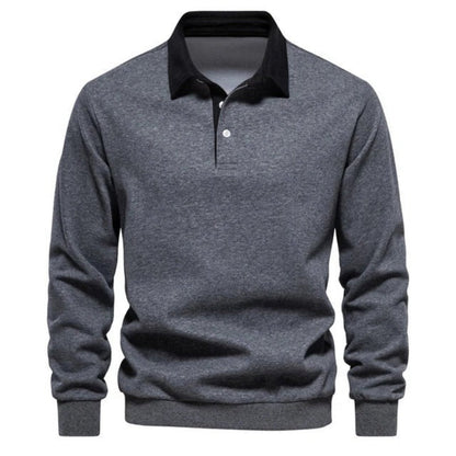 Patrick - Sweater with Collar - Classic - Comfortable - Ideal for Autumn/Winter