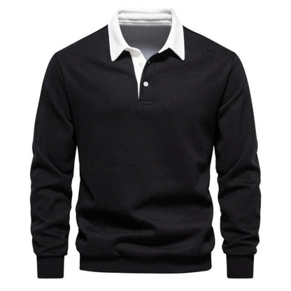 Patrick - Sweater with Collar - Classic - Comfortable - Ideal for Autumn/Winter