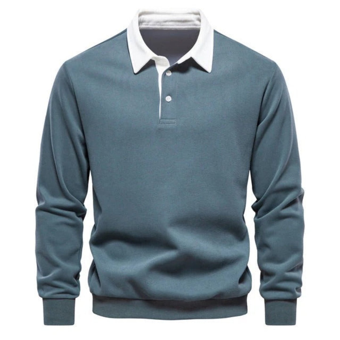 Patrick - Sweater with Collar - Classic - Comfortable - Ideal for Autumn/Winter