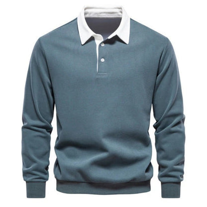 Patrick - Sweater with Collar - Classic - Comfortable - Ideal for Autumn/Winter