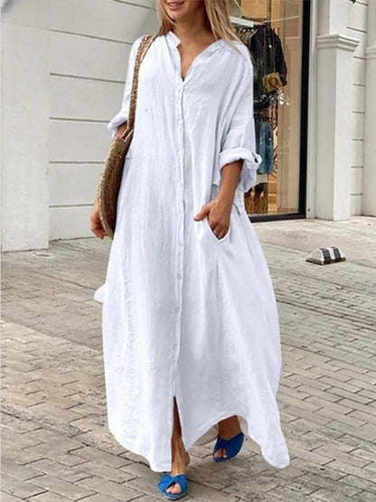 Maja - Maxi Dress - Casual - Light Formal Style - For Everyday Wear