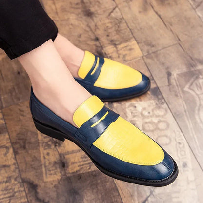 Men's Classic Vegan Leather Loafers with Soft Insole | Eco-Friendly All-Season Wear