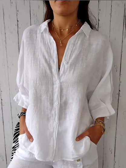 Madison - Women's Blouse Shirt - Chic - High-Quality Modern Style - Ideal for Summer