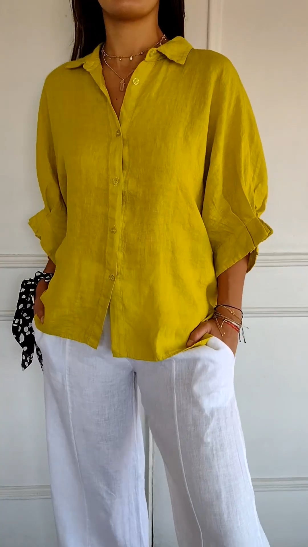 Madison - Women's Blouse Shirt - Chic - High-Quality Modern Style - Ideal for Summer