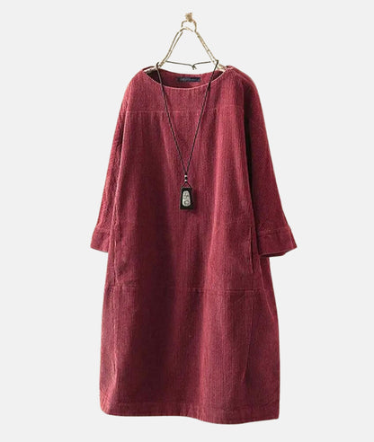 Clarity - Round Neck Dress - Casual - Modern Style - Everyday Wear