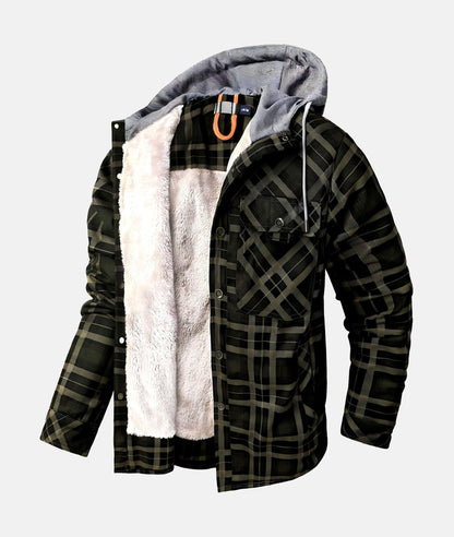 Tyrese - Checked Flannel Jacket - Casual - Modern Style - Ideal for Winter