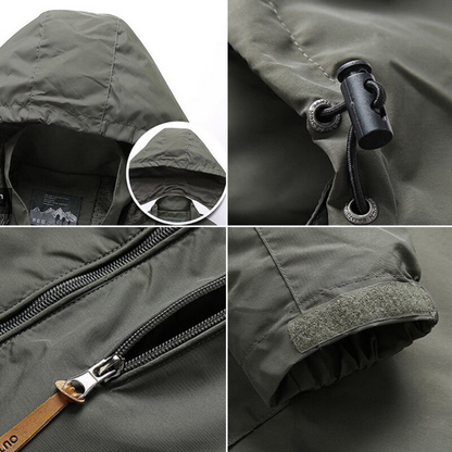 Dieter - Outdoor Jacket with Hood - Outdoor - Comfortably Made - Ideal for Fall/Winter