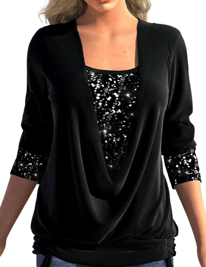 Monica - Loose Blouse - Chic - Light cotton - Perfect for casual days