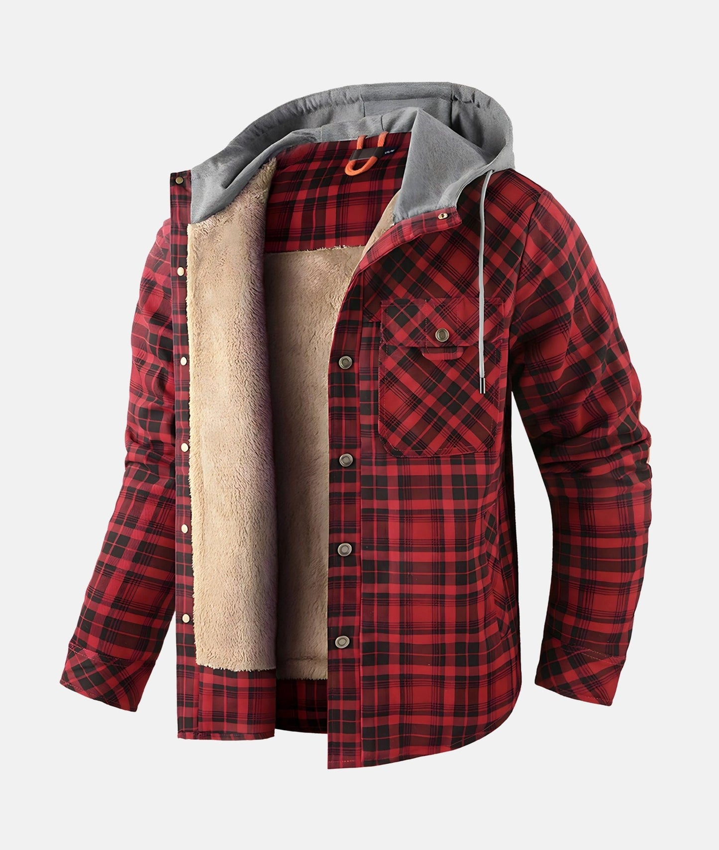 Tyrese - Checked Flannel Jacket - Casual - Modern Style - Ideal for Winter