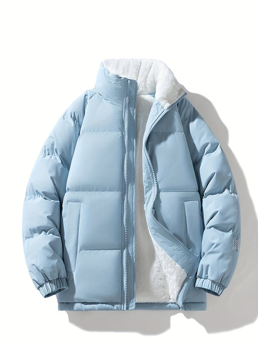 Stylish Warm Fleece Puffer Winter Jacket for Women | Ideal for Winter