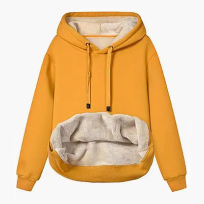 Women's Casual Fleece-Lined Hoodie | Perfect for Winter