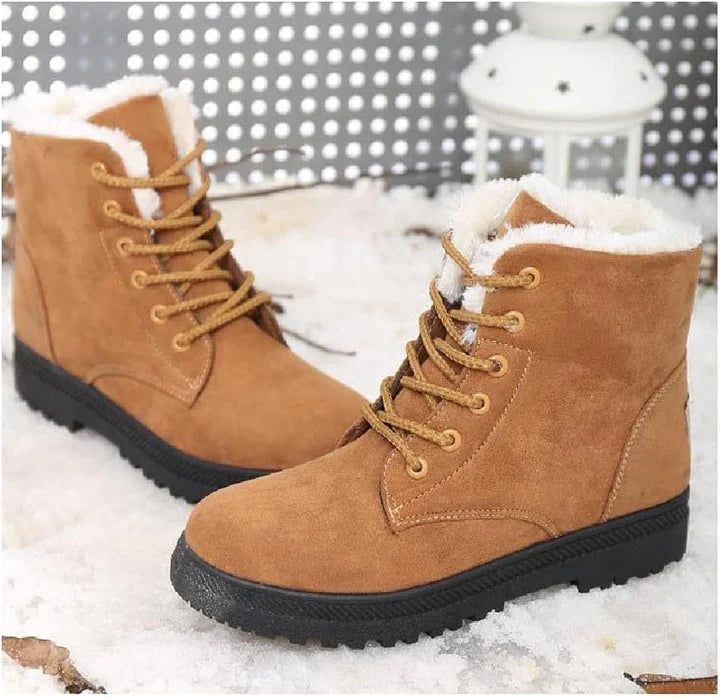 Casual Non-Slip Snow Boots with Wool for Women | Ideal for Winter