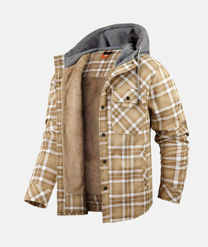 Tyrese - Checked Flannel Jacket - Casual - Modern Style - Ideal for Winter