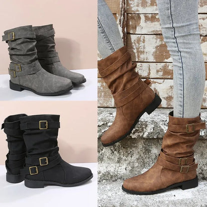 Meira - Vintage Boots - Chic - Seasoncollection- Everyday Wear