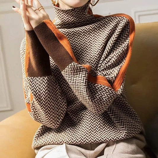 Polly - Turtleneck - Chic - Light Modern Style - Ideal for Winter