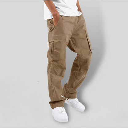 Jackson - Men's Cargo Trousers - Casual - Comfortable - Ideal for Fall/Winter