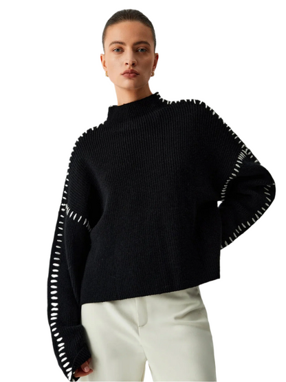 Martina - Chic Sweater - Elegant - Fashionable - Ideal for Autumn/Winter