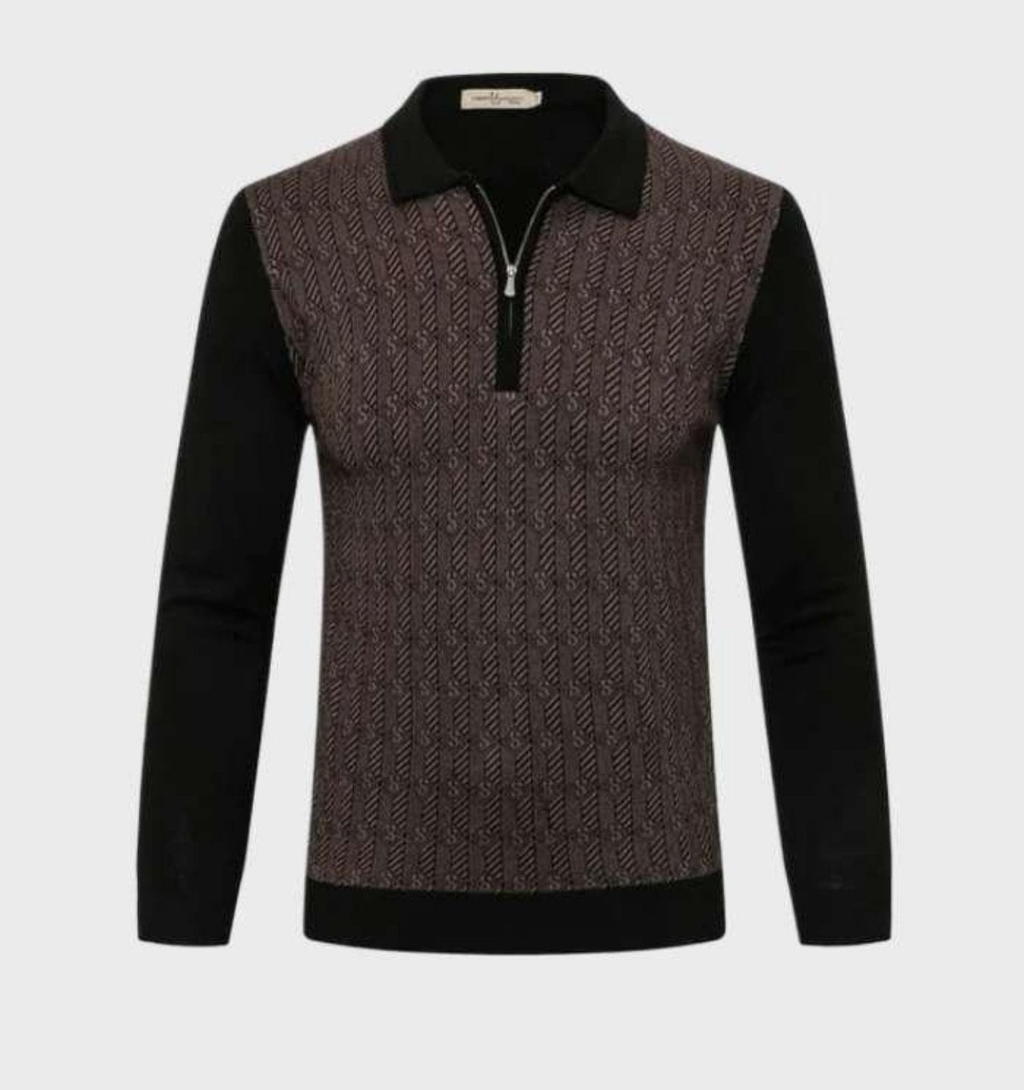 Lester - Polo Pullover with Zip - Classic - Trendy - Ideal for Autumn/Winter