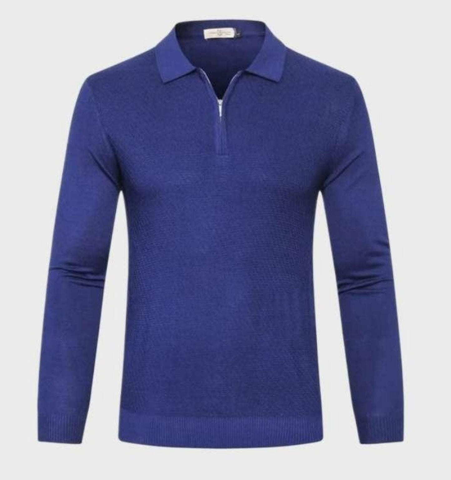 Lester - Polo Pullover with Zip - Classic - Trendy - Ideal for Autumn/Winter